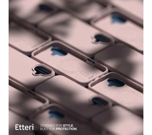 Etteri Silicone Case do iPhone 17 Różowy