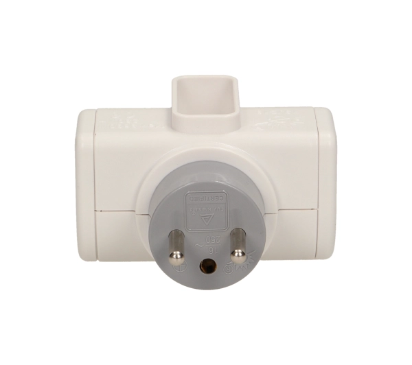 Orno OR-AE-1377 Obrotowy, 3 gniazda Biały