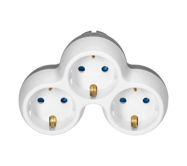 Rozgałęźnik ORNO OR-AE-13239(GS) Biało-szary