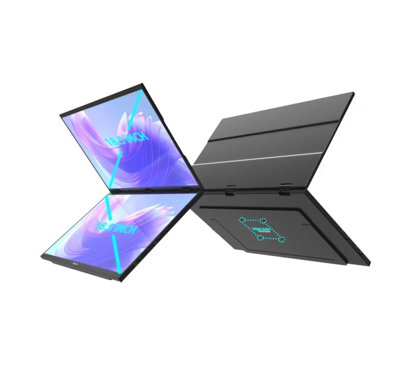 Zeuslap Z18W  2x 18,5" Full HD IPS 120Hz 3ms Przenośny - Kup na Raty - RRSO 0%