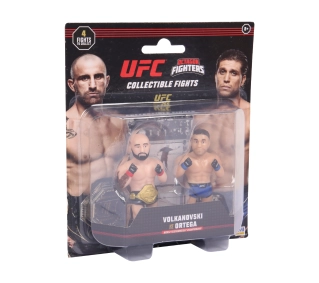 PMI Kids World UFC Octagon Fighters S1 Collectible Fights - Volkanovski Vs. Ortega
