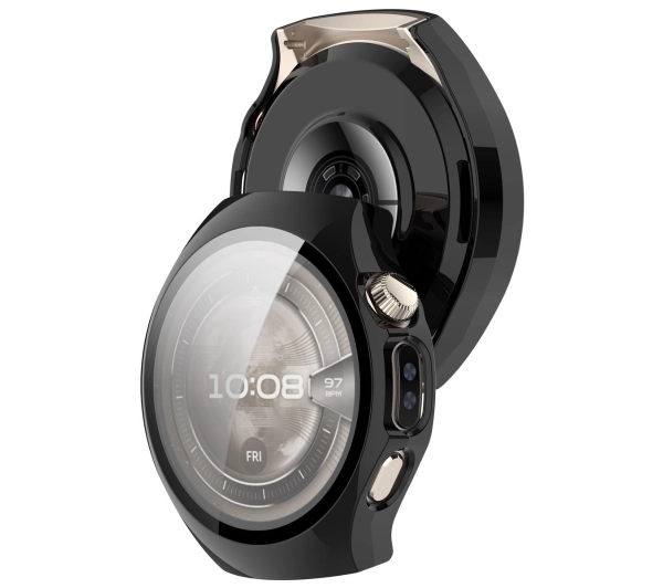 Bizon ze szkłem do Huawei Watch 5 42 mm czarny
