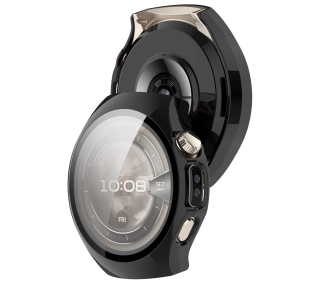 Bizon ze szkłem do Huawei Watch 5 42 mm czarny