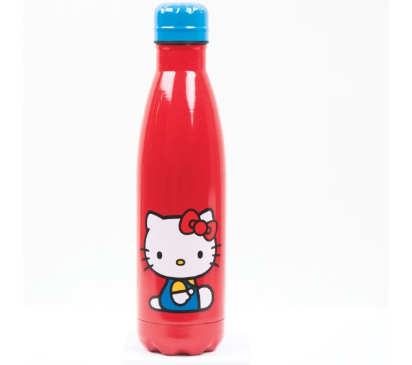 Pyramid Metal Drinks Bottle Hello Kitty (Sitting Pretty)