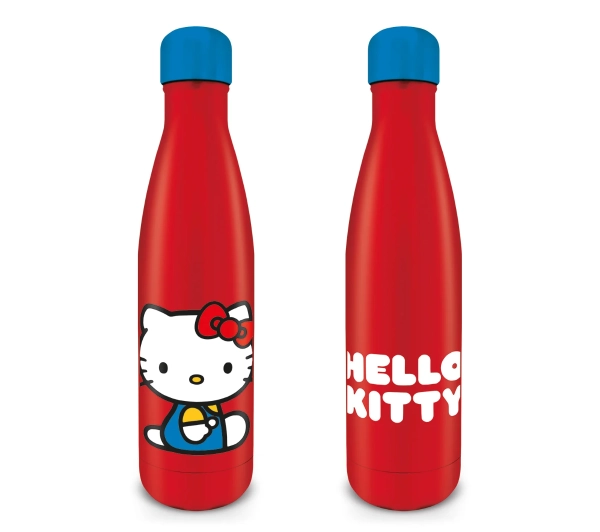 Pyramid Metal Drinks Bottle Hello Kitty (Sitting Pretty)