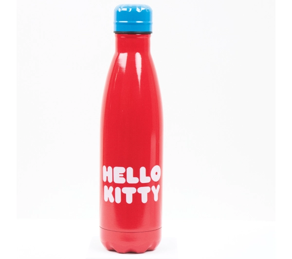 Pyramid Metal Drinks Bottle Hello Kitty (Sitting Pretty)