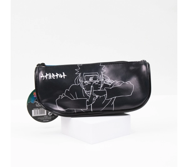 Pyramid Rectangle Pencil Case Naruto & Sasuke