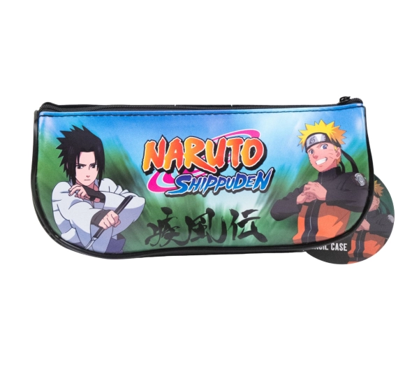 Pyramid Rectangle Pencil Case Naruto & Sasuke