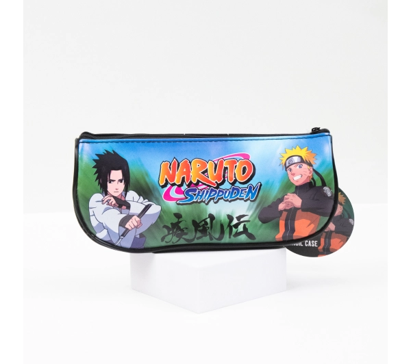Pyramid Rectangle Pencil Case Naruto & Sasuke