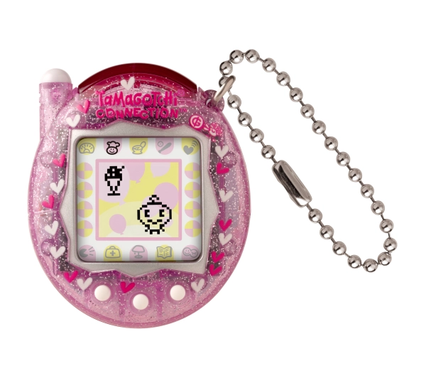 Bandai Tamagotchi Connection - Pink Glitter