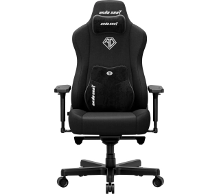 Anda Seat Kaiser 3E XL Gamingowy do 150kg Tkanina Czarny - Kup na Raty - RRSO 0%