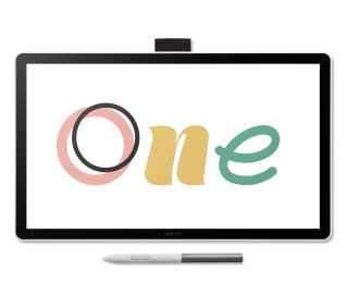 Wacom One 14 Pen Display Biały - Kup na Raty - RRSO 0%