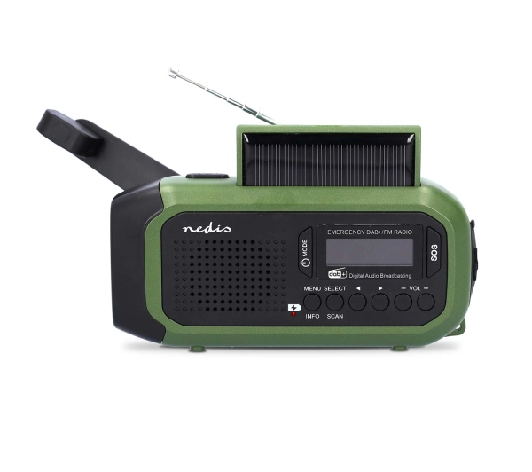 Nedis RDDBCR2000GN Radio DAB+ Zielony