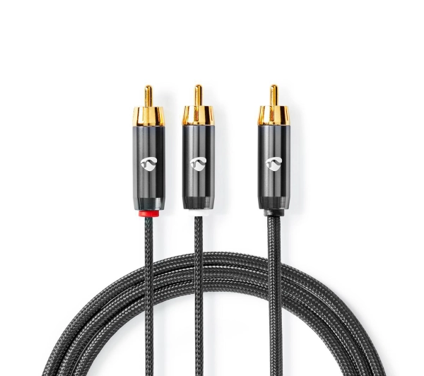 Kabel RCA - 2xRCA NEDIS 3 m