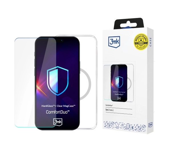 3mk ComfortDuo Clear MagCase do iPhone 17