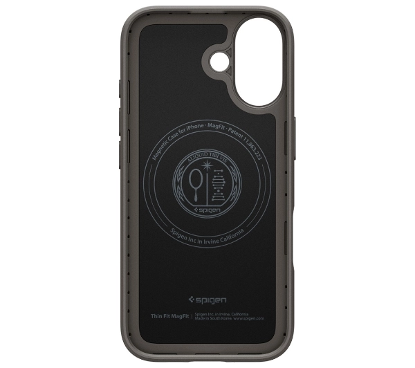 Spigen Thin Fit MAG MagSafe do iPhone 17 gunmetal