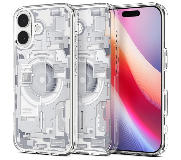 Spigen Ultra Hybrid Mag MagSafe do iPhone 17 zero one biały