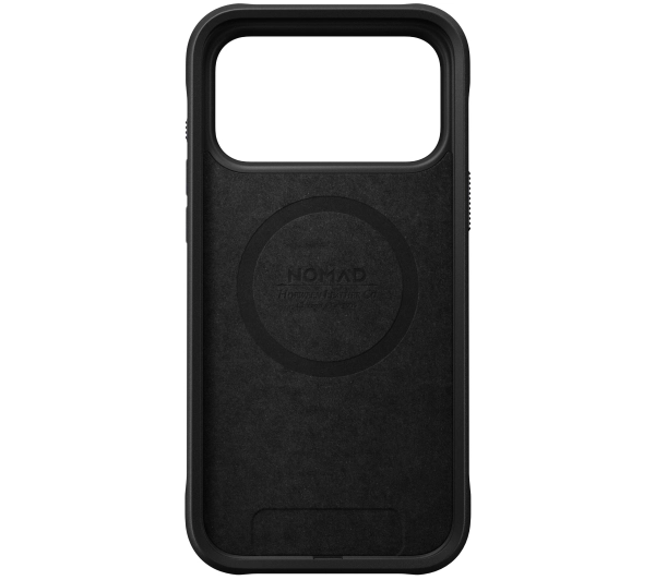 Nomad Rugged Leather do iPhone 17 Pro Max Czarny