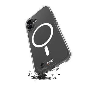 Puro Clear D3O do iPhone 17 Przezroczysty