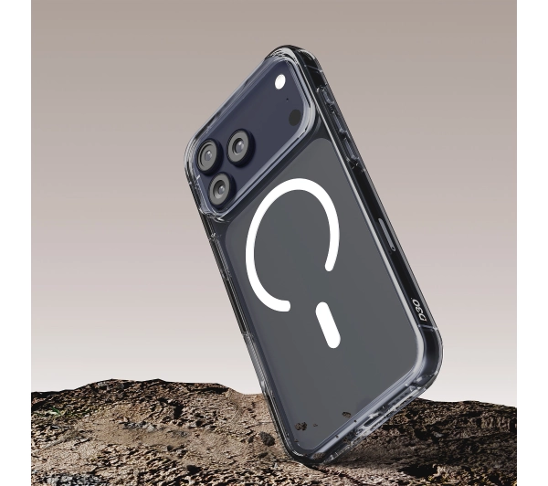 Puro D3O do iPhone 17 Pro Przeźroczysty