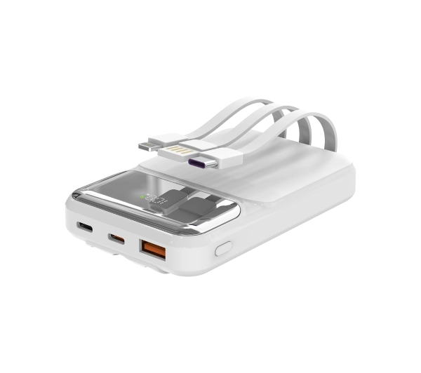 S-Link P104 10000mAh Wbudowany kabel PD 20W Biały