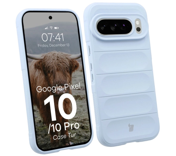 Bizon Pancerne Tur do Google Pixel 10 / 10 Pro Niebieski