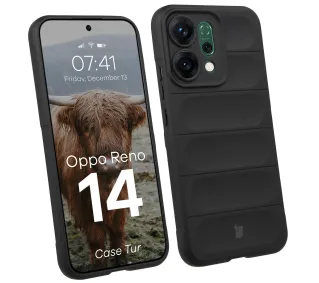 Bizon Pancerne Tur do Oppo Reno 14 Czarny