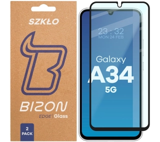 Bizon pełne Edge Duo do Samsung Galaxy A34 5G, 2 sztuki