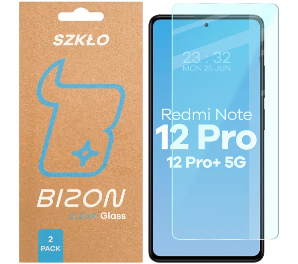 Bizon Clear Duo do Xiaomi Redmi Note 12 Pro 5G / 12 Pro+ 5G