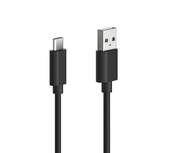 Hama USB-A do USB-C 60W 1,2m Czarny  