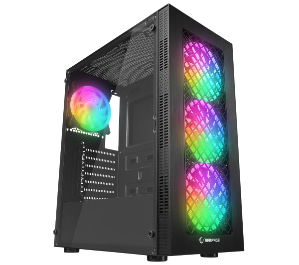 Rampage PLAID V1 RGB Czarny