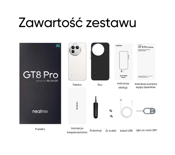 realme GT 8 Pro 12/256GB 6,79" 144Hz 200Mpix Niebieski - Kup na Raty - RRSO 0%