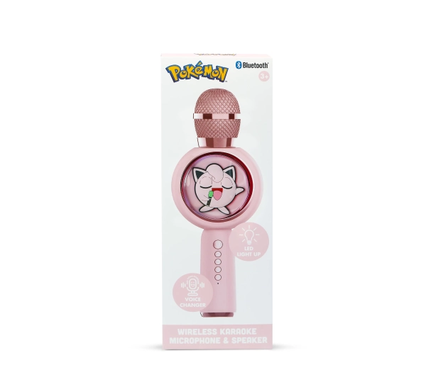 OTL Technologies Karaoke Pokemon Jiggly 5W Różowy