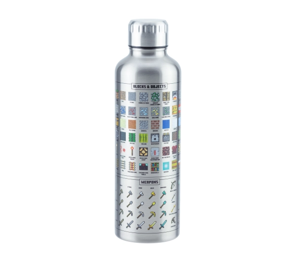 Paladone Metal Water Bottle Minecraft