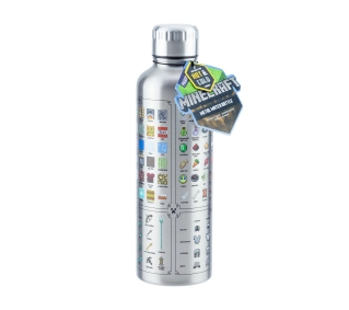 Paladone Metal Water Bottle Minecraft
