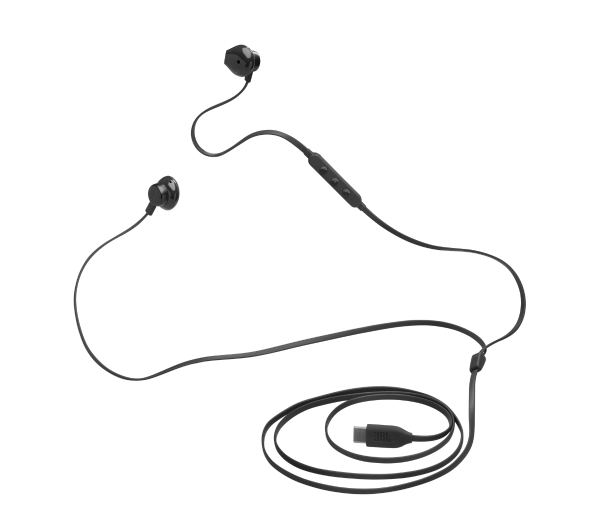 JBL Tune 305C USB-C Douszne Czarny