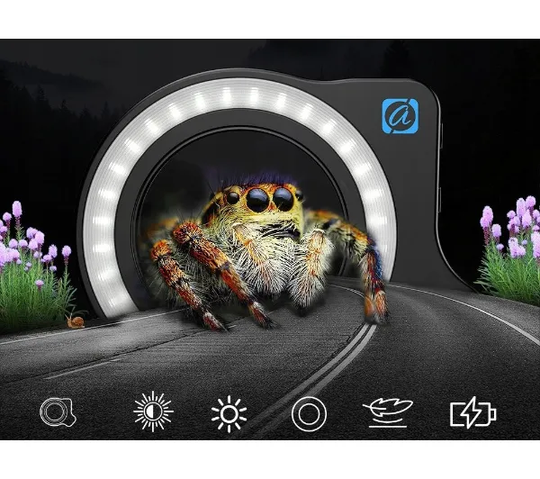 Apexel Ring Makro LED