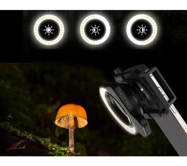 Apexel Ring Makro LED