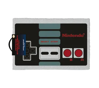 Pyramid Coir Doormat Nintendo NES Controller