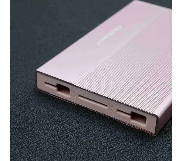 Qoltec 52279 SSD HDD 2.5" SATA USB 3.0 Różowy