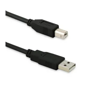 Qoltec 50392 USB 2.0 A - USB 2.0 B 5m Czarny
