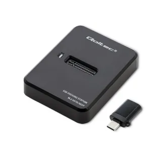 Qoltec 50314 do Dysków SSD M.2 SATA NGFF USB 3.1 Czarny