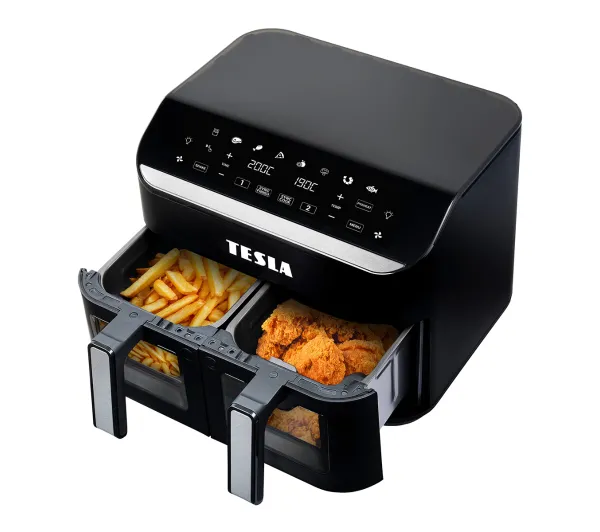 Tesla AirCook DualZone Q460 XXL 2400W 9l - Kup na Raty - RRSO 0%