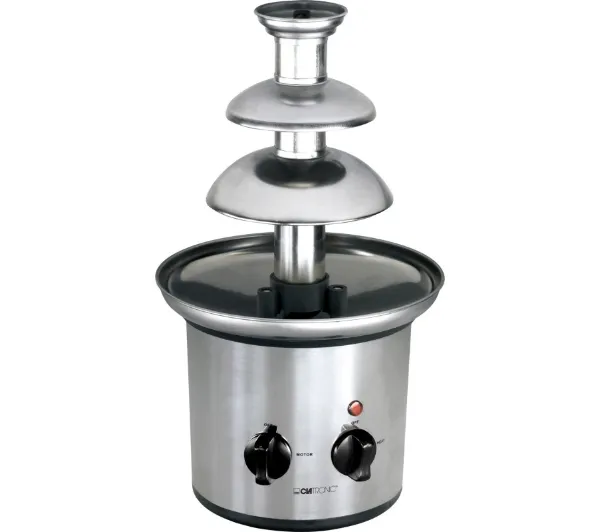 Fontanna do Czekolady Czekoladowa Czekolada Fondue Wieża 3 POZIOMOWA INOX