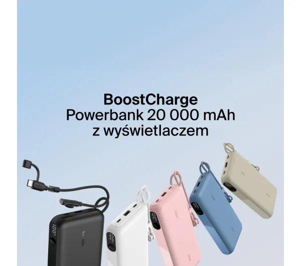 Belkin BoostCharge 20000mAh 20W Czarny