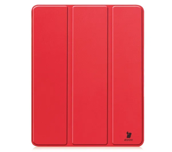 Bizon Case Tab Lizard z klapką do iPad Pro 13" 2025 / 2024 Czerwony