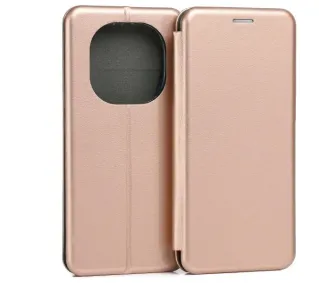 Beline Book Magnetic Xiaomi Redmi Note 14 Pro Plus 5G Różowo-złoty