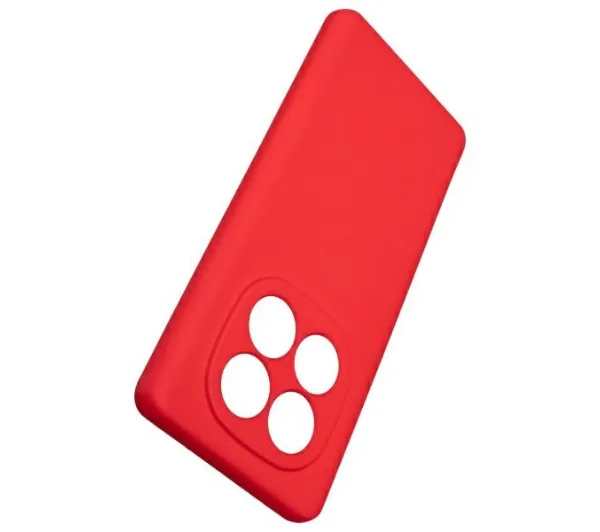 Beline Silicone do Xiaomi Redmi Note 14 Pro 5G Czerwony