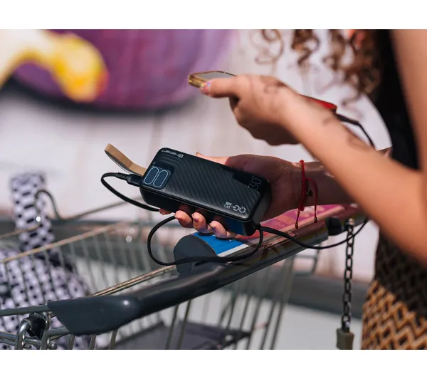 Tracer Blaze 30000mAh QC PD 65W Czarny