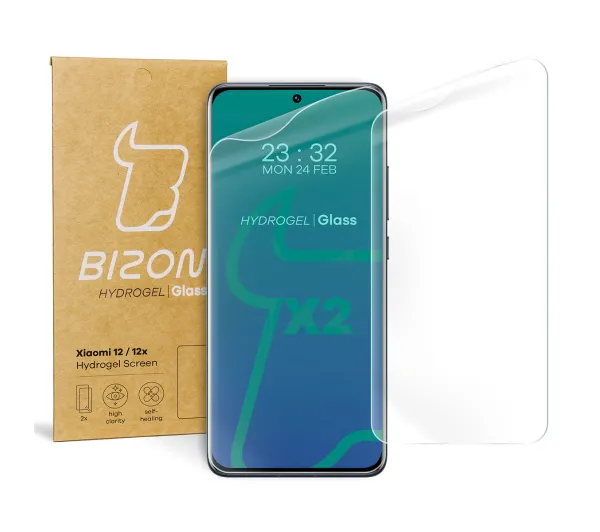 Bizon na ekran Hydrogel Front Duo do Xiaomi 12 / 12x 2 sztuki